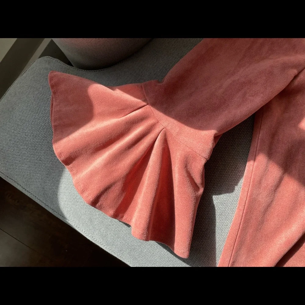 BCBGMAXAZRIA Faux Suede Mini Dress - Picture 4 of 8
